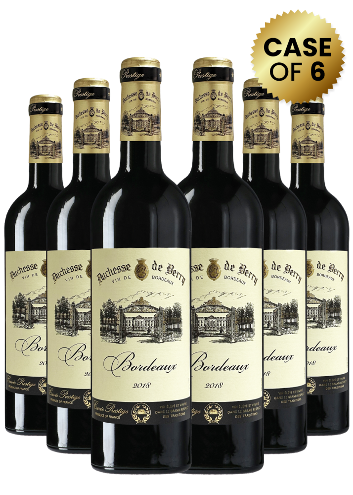 Duchesse De Berry Bordeaux Rouge 75CL (Buy 6 Bottles Promo)