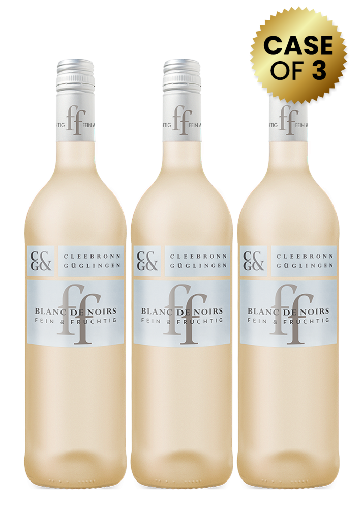 C&G Blanc De Noirs Fein & Fruchtig 75cl (Buy 3 Bottles Promo)