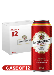 Mecklenburger Pilsener Can 50 CL X 12 Case
