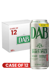 Dab Diat Pils Silver Can 50cl X 12 Case
