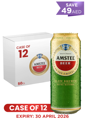 Amstel Regular Can 50 CL X 12 Case