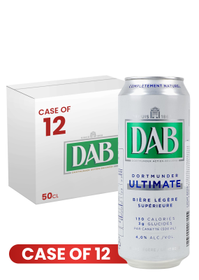 DAB Ultimate Beer Can 50Cl X 12 Case
