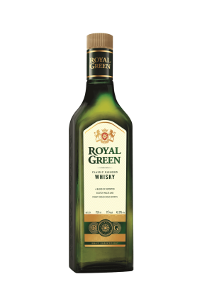 Royal Green Classic Blended Whisky 75Cl